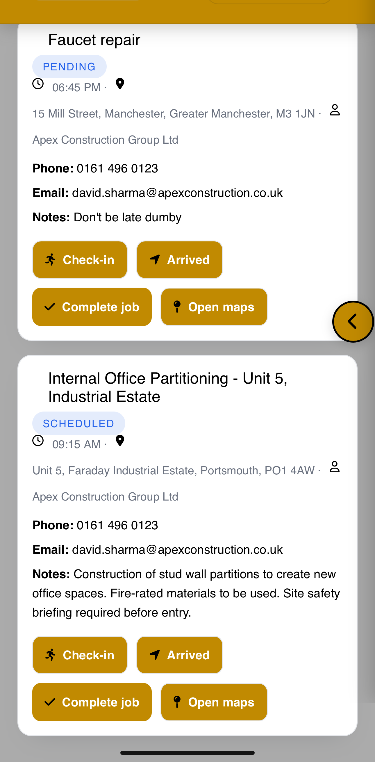 HiveCrew Job Management Interface